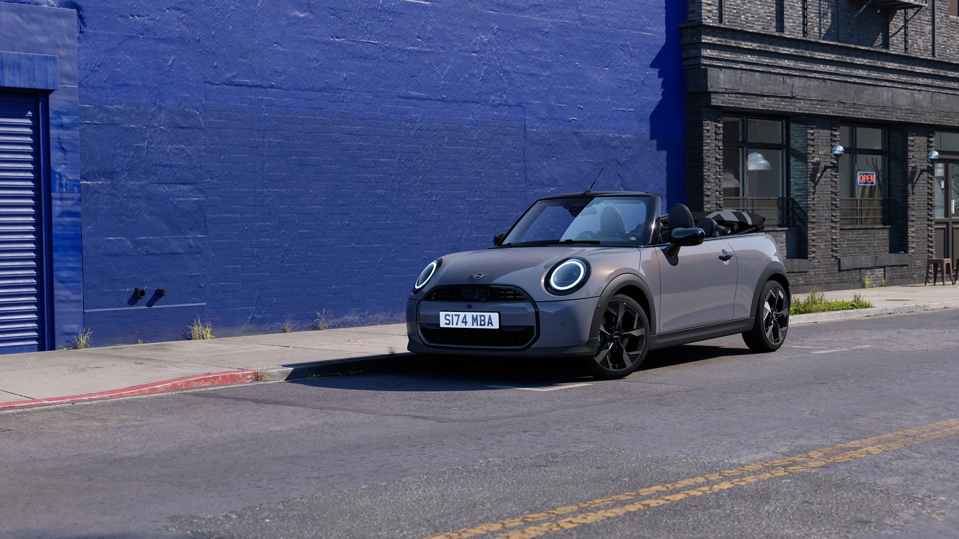 MINI Cooper Cabrio - vista frontal - Sparkling Copper Grey