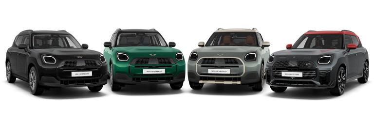 MINI Countryman - personalización - colores